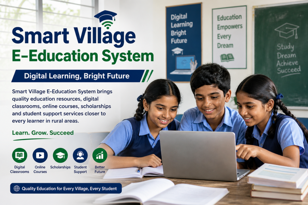 Smart Village E-Education System