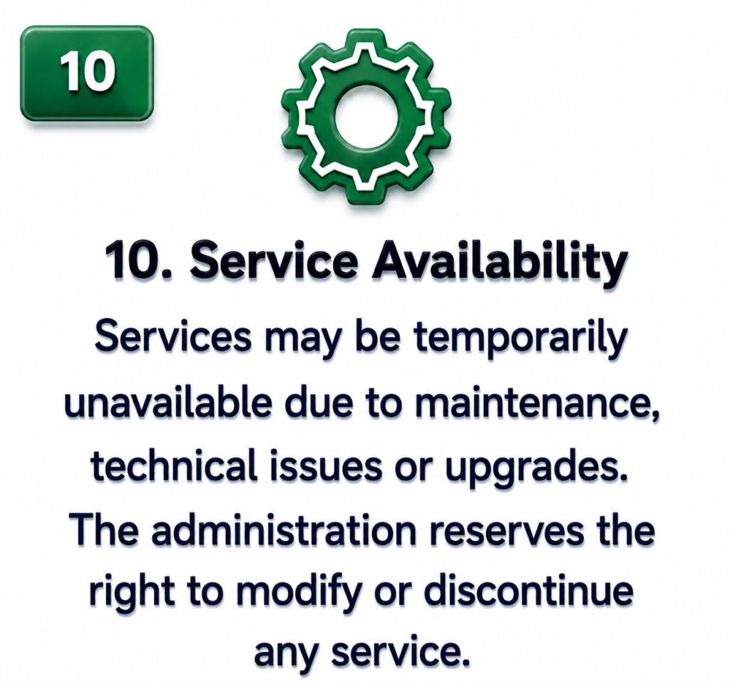 Smart Village Terms and Condition