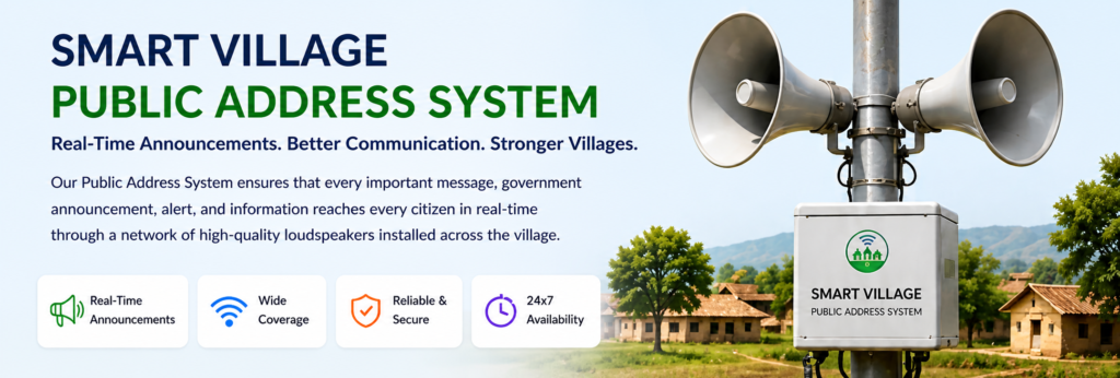 Smart Village Public Address System